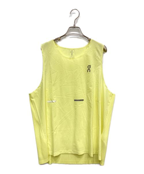 on（オン）On (オン) Race Singlet イエロー サイズ:XLの古着・服飾アイテム