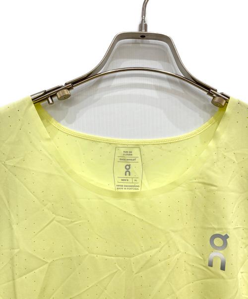 on（オン）On (オン) Race Singlet イエロー サイズ:XLの古着・服飾アイテム