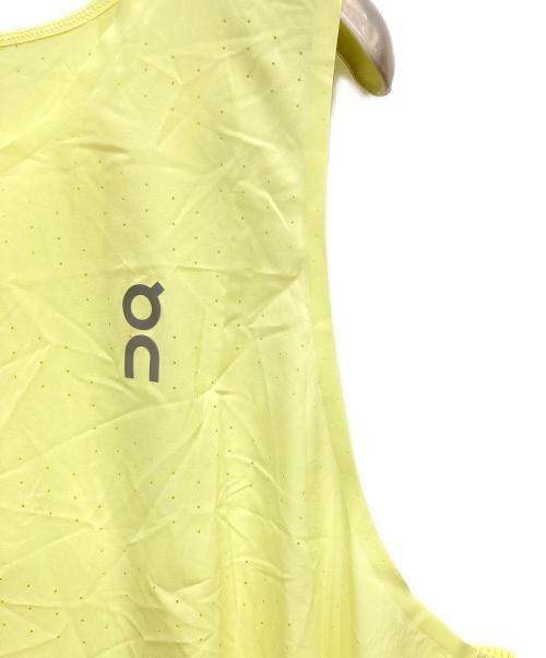 on（オン）On (オン) Race Singlet イエロー サイズ:XLの古着・服飾アイテム