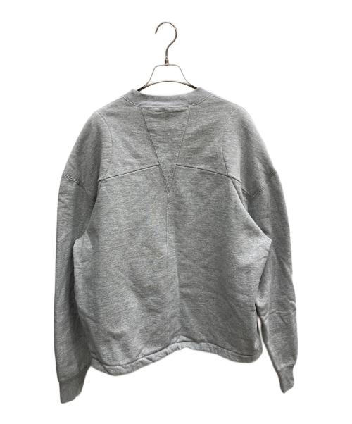 JIL SANDER（ジルサンダー）JIL SANDER (ジルサンダー) パデッド・スウェットシャツ グレー サイズ:Sの古着・服飾アイテム