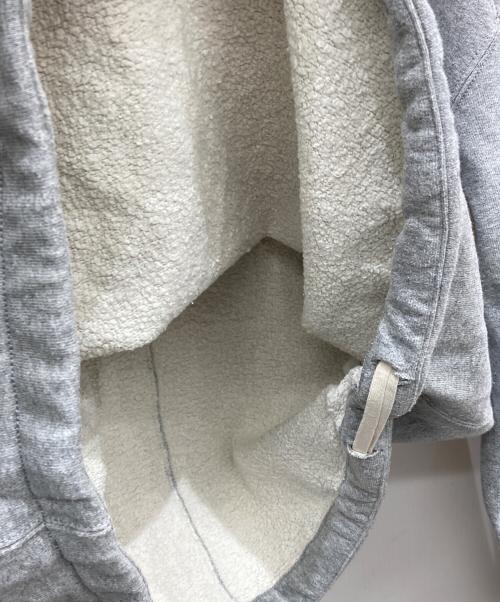 JIL SANDER（ジルサンダー）JIL SANDER (ジルサンダー) パデッド・スウェットシャツ グレー サイズ:Sの古着・服飾アイテム