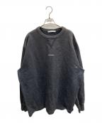 Acne studiosアクネ ストゥディオス）の古着「コットンロゴスウェット」｜ブラック