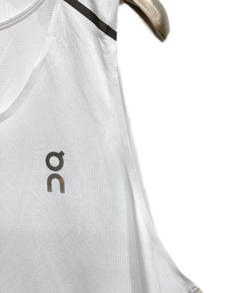 on（オン）On (オン) Race Singlet ホワイト サイズ:XLの古着・服飾アイテム