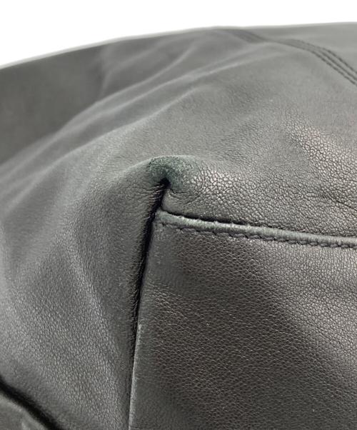 LONGCHAMP（ロンシャン）LONGCHAMP (ロンシャン) ル・プリアージュ キュイール 2wayレザーショルダーバッグ ブラックの古着・服飾アイテム