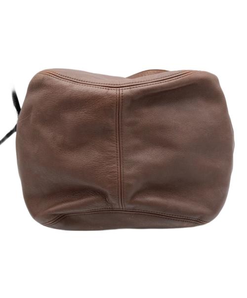 COACH（コーチ）COACH (コーチ) レザートートバッグ ブラウンの古着・服飾アイテム