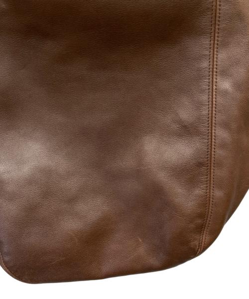 COACH（コーチ）COACH (コーチ) レザートートバッグ ブラウンの古着・服飾アイテム