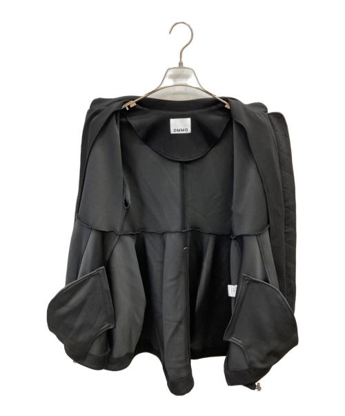 OMMO（オーエムエムオー）OMMO (オーエムエムオー) FLASK PATTERN ZIPUP BZ ブラック サイズ:Mの古着・服飾アイテム