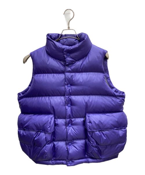 DAIWA PIER39（ダイワ ピア39）DAIWA PIER39 (ダイワ ピア39) TECH BACK PACKER DOWN VEST パープル サイズ:FREEの古着・服飾アイテム
