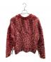 MAISON SPECIAL (メゾンスペシャル) 2way Neck Melange Knit Pullover レッド サイズ:FREE：6000円