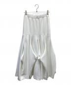 OMMOオーエムエムオー）の古着「FLASK PATTERN VOLUME SK」｜ホワイト