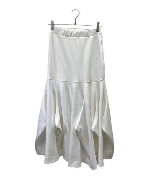 OMMO（オーエムエムオー）OMMO (オーエムエムオー) FLASK PATTERN VOLUME SK ホワイト サイズ:Mの古着・服飾アイテム