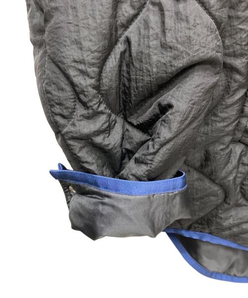 UN3D.（アンスリード）UN3D. (アンスリード) キルティングコクーンブルゾン ブラック サイズ:FREEの古着・服飾アイテム