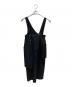 OMMO (オーエムエムオー) VEST LAYERED ASYMME SHOULDER OP ブラック サイズ:38：18000円