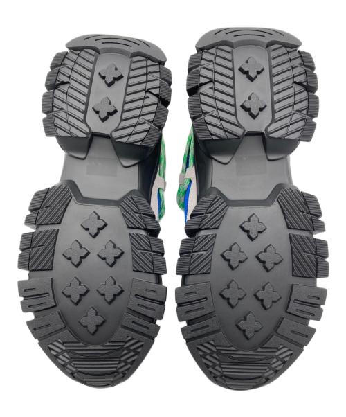 OMMO（オーエムエムオー）OMMO (オーエムエムオー) TWIST LACE BELTED SNEAKERS グレー サイズ:表示なしの古着・服飾アイテム