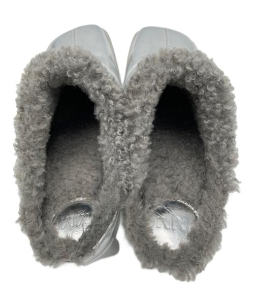 OMMO（オーエムエムオー）OMMO (オーエムエムオー) SQUARE TOE BOA MULE シルバー サイズ:表記なしの古着・服飾アイテム