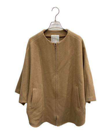 BEARDSLEY ビアズリー ウールポンチョコート キャメル BEARDSLEY（ビアズリー） ポンチョコート FREE キャメル レディース