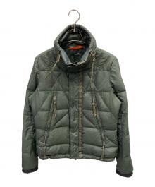 RLX RALPH LAUREN（アールエルエックスラルフローレン）の古着「ダウンジャケット」｜カーキ