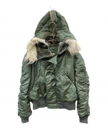 US ARMY（ユーエスアーミー）の古着「70s N-2Bジャケット」｜セージグリーン