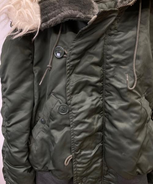 US ARMY（ユーエスアーミー）US ARMY (ユーエスアーミー) 70s N-2Bジャケット セージグリーン サイズ:Lの古着・服飾アイテム