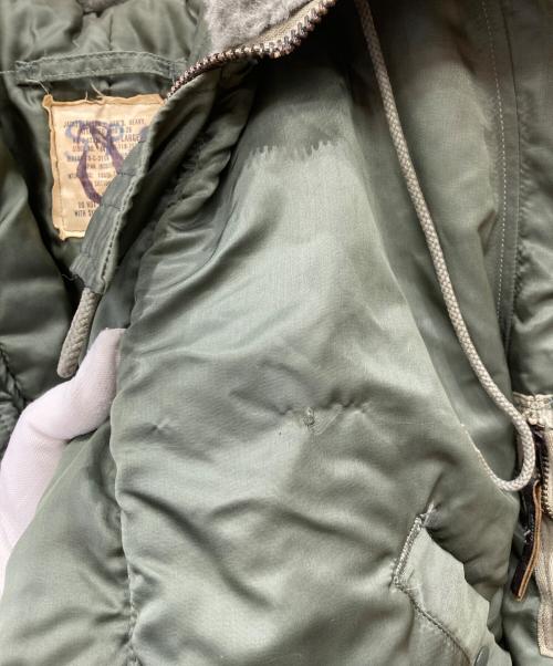 US ARMY（ユーエスアーミー）US ARMY (ユーエスアーミー) 70s N-2Bジャケット セージグリーン サイズ:Lの古着・服飾アイテム