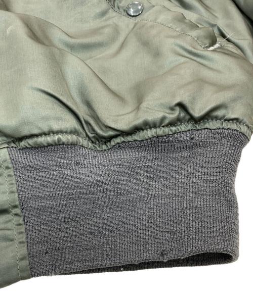 US ARMY（ユーエスアーミー）US ARMY (ユーエスアーミー) 70s N-2Bジャケット セージグリーン サイズ:Lの古着・服飾アイテム