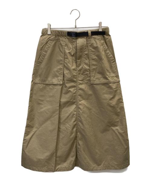 THE NORTH FACE（ザ ノース フェイス）THE NORTH FACE (ザ ノース フェイス) コンパクトスカート ベージュ サイズ:Lの古着・服飾アイテム