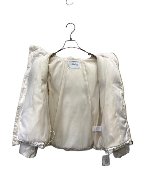 NOLLEY'S（ノーリーズ）NOLLEY'S (ノーリーズ) ロイヤルゴールドダウン ホワイト サイズ:M 未使用品の古着・服飾アイテム