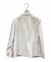 NOLLEY'S sophi (ノーリーズソフィー) ウォッシャブルサージシャークダブルジャケット ホワイト サイズ:M 未使用品：7000円