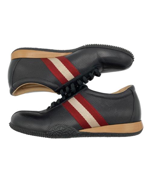 BALLY（バリー）BALLY (バリー) WISSAL-PRINT スニーカー ブラック サイズ:US8の古着・服飾アイテム