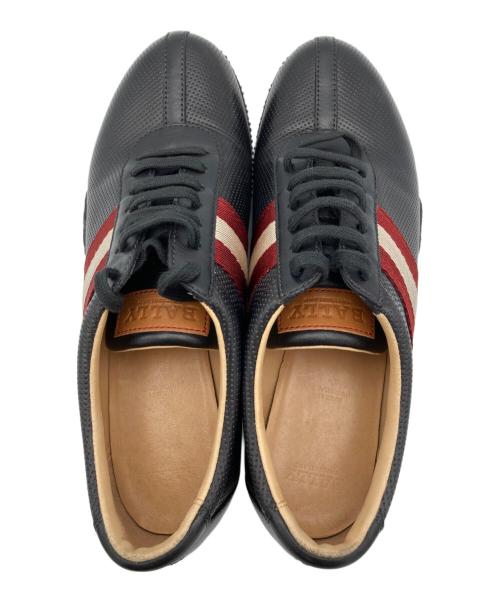 BALLY（バリー）BALLY (バリー) WISSAL-PRINT スニーカー ブラック サイズ:US8の古着・服飾アイテム