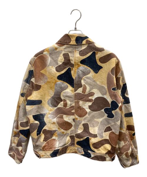 ZARA（ザラ）ZARA (ザラ) カモフラダックジャケット ブラウン サイズ:Sの古着・服飾アイテム