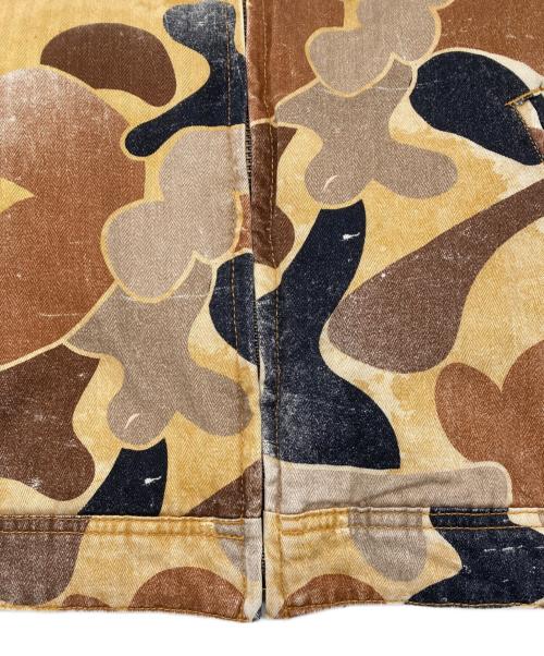 ZARA（ザラ）ZARA (ザラ) カモフラダックジャケット ブラウン サイズ:Sの古着・服飾アイテム