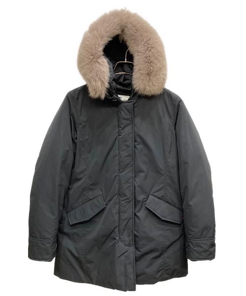IENA（イエナ）IENA (イエナ) WOOLRICH (ウールリッチ) ARCTIC PARKA FOX ブラック サイズ:Sの古着・服飾アイテム