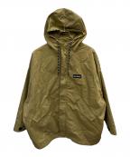 WILD THINGSワイルドシングス）の古着「ドルマンスリーブマウンテンパーカー」｜ベージュ