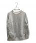 Olde Homesteader（オールド ホームステッダー）の古着「EXTRA COTTON FLEECE CREW NECK LONG SLEEVE」｜グレー