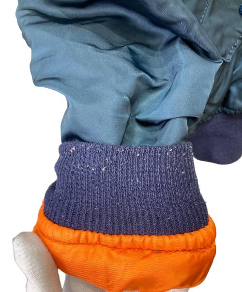 ALPHA（アルファ）ALPHA (アルファ) 90s MA-1ジャケット ネイビー サイズ:XLの古着・服飾アイテム