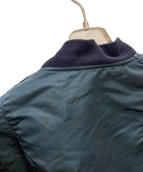 ALPHA（アルファ）ALPHA (アルファ) 90s MA-1ジャケット ネイビー サイズ:XLの古着・服飾アイテム
