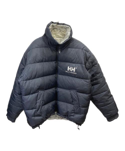 HELLY HANSEN（ヘリーハンセン）HELLY HANSEN (ヘリーハンセン) リバーシブルダウンジャケット ブラック サイズ:Ⅼの古着・服飾アイテム