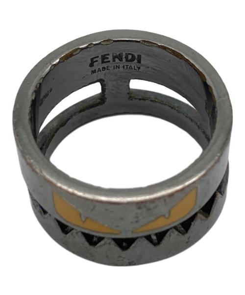 FENDI（フェンディ）FENDI (フェンディ) BAG BUGS リング シルバー サイズ:Mの古着・服飾アイテム