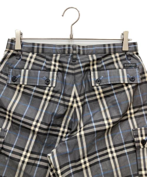 BURBERRY BLACK LABEL（バーバリーブラックレーベル）BURBERRY BLACK LABEL (バーバリーブラックレーベル) ノバチェックハーフパンツ グレー サイズ:79の古着・服飾アイテム