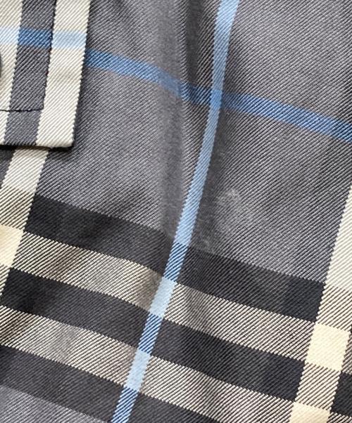 BURBERRY BLACK LABEL（バーバリーブラックレーベル）BURBERRY BLACK LABEL (バーバリーブラックレーベル) ノバチェックハーフパンツ グレー サイズ:79の古着・服飾アイテム