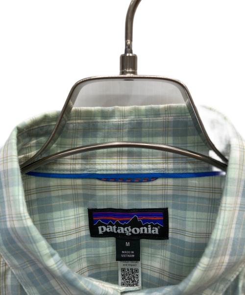 Patagonia（パタゴニア）Patagonia (パタゴニア) L/S Island Hopper Shirt/アイランドホッパーシャツ グリーン サイズ:Ｍの古着・服飾アイテム
