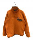 Patagonia SYNCHILLAパタゴニア シンチラ）の古着「ライトウェイト・シンチラ・スナップT・プルオーバー」｜オレンジ/マンゴー