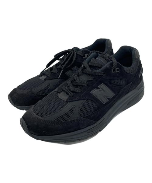 NEW BALANCE（ニューバランス）NEW BALANCE (ニューバランス) 991V2 トリプルブラックスニーカー ブラック サイズ:27.5㎝の古着・服飾アイテム