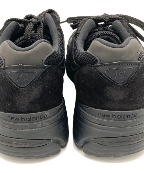 NEW BALANCE（ニューバランス）NEW BALANCE (ニューバランス) 991V2 トリプルブラックスニーカー ブラック サイズ:27.5㎝の古着・服飾アイテム