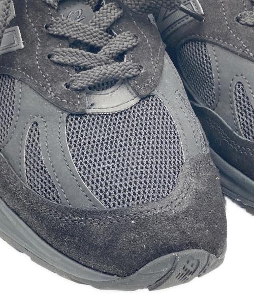 NEW BALANCE（ニューバランス）NEW BALANCE (ニューバランス) 991V2 トリプルブラックスニーカー ブラック サイズ:27.5㎝の古着・服飾アイテム
