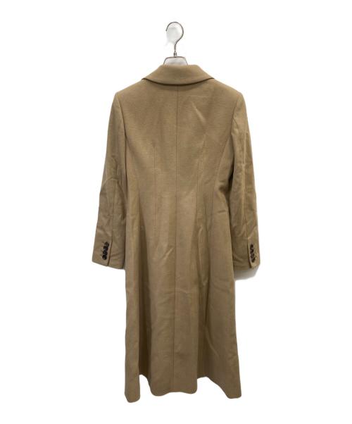 FOXEY NEWYORK（フォクシーニューヨーク）FOXEY NEWYORK (フォクシーニューヨーク) ダブルチェスターコート ベージュ サイズ:Mの古着・服飾アイテム