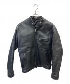 Schottショット）の古着「「641SP」シングルライダースジャケット」｜ブラック