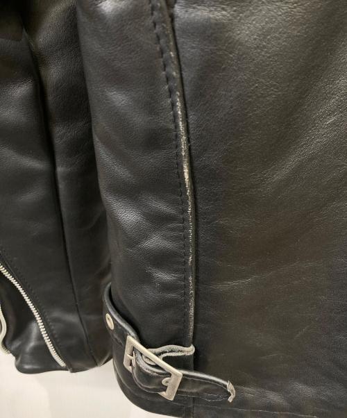 Schott（ショット）Schott (ショット) 「641SP」シングルライダースジャケット ブラック サイズ:36の古着・服飾アイテム