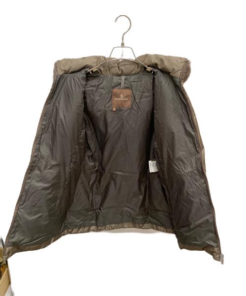 MONCLER（モンクレール）MONCLER (モンクレール) TANZ VESTE ダウンジャケット ブラウンの古着・服飾アイテム